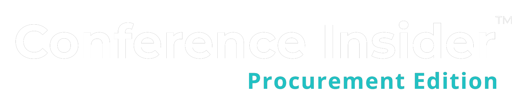 Conference Insider, Procurement Edition